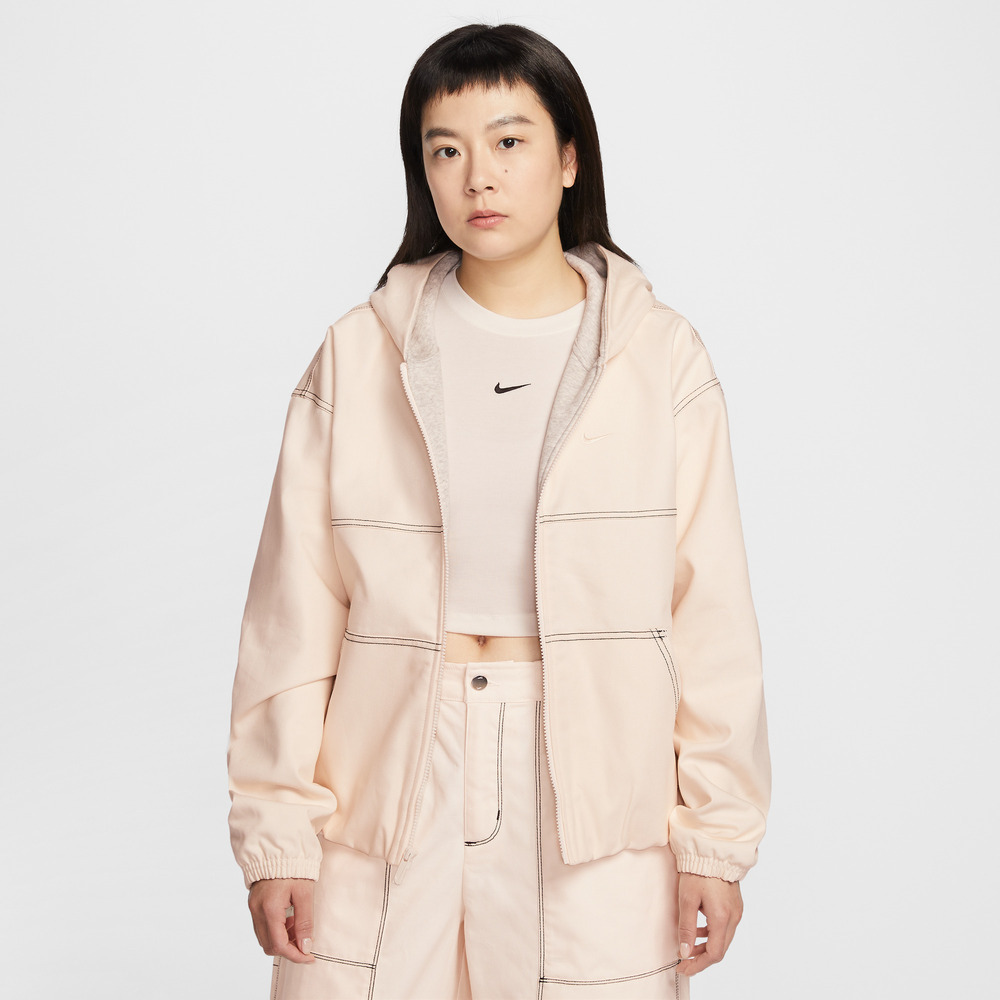 NIKE耐克2026女子AS W NSW STREET WORKWEAR JKT梭织连帽外套IF0337-103