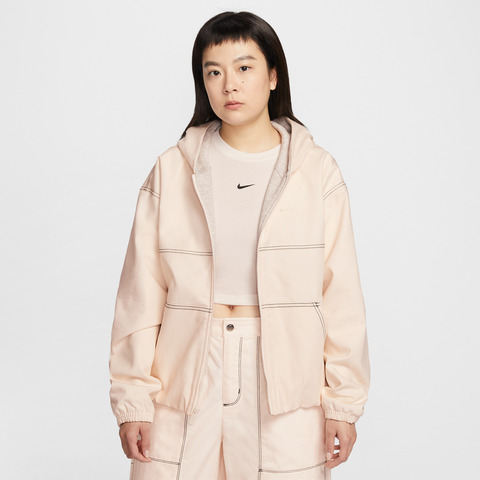 NIKE耐克2026女子AS W NSW STREET WORKWEAR JKT梭织连帽外套IF0337-103