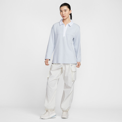 NIKE耐克2026女子AS W NSW STREET ESSNTL OS LS P针织有领长TIF0358-043