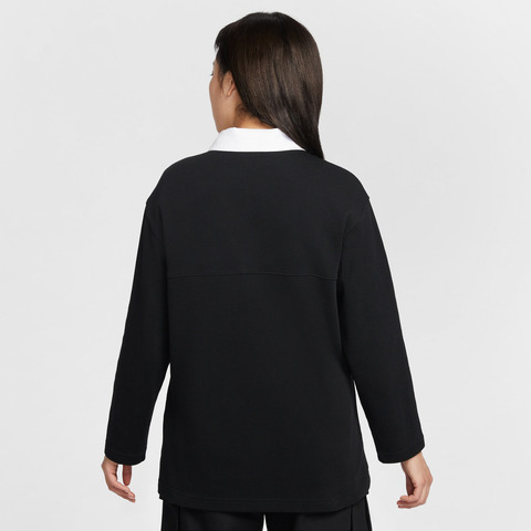 NIKE耐克2026女子AS W NSW STREET ESSNTL OS LS P针织有领长TIF0358-010