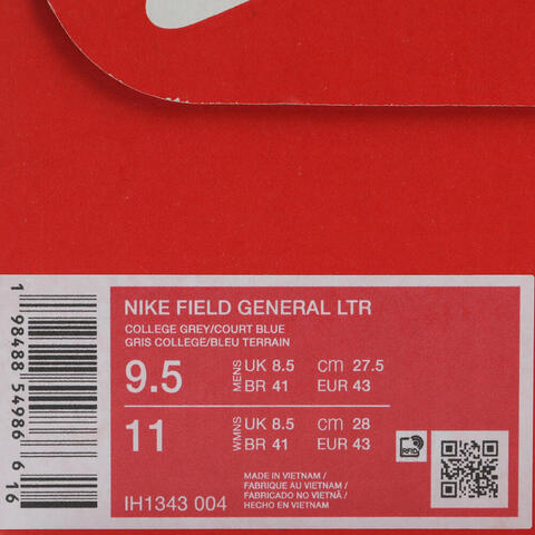 NIKE耐克2026男子NIKE FIELD GENERAL LTR休闲IH1343-004