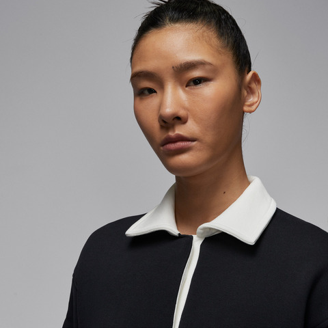 JordanJordan2026女子AS W J FLT FLC RUGBY TOP针织有领长TIF0997-010