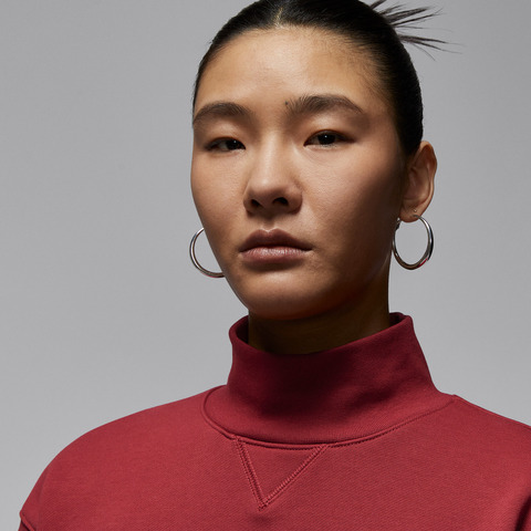 JordanJordan2026女子AS W J FLT FLC TOP CNY GCEL针织无帽卫衣IQ3965-613