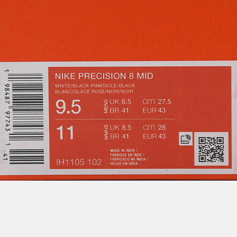 NIKE耐克2026男子NIKE PRECISION 8 MID篮球IH1105-102