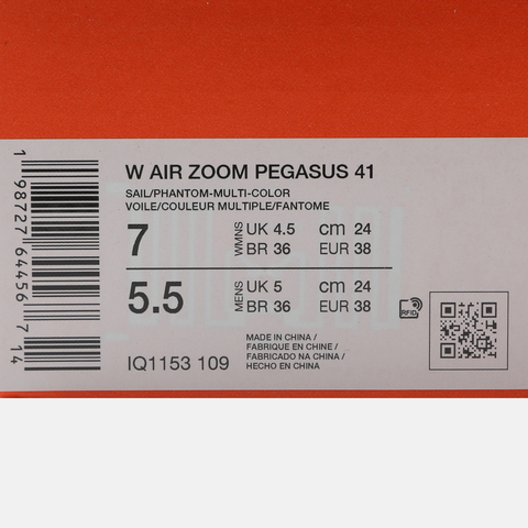 NIKE耐克2026女子W AIR ZOOM PEGASUS 41跑步IQ1153-109