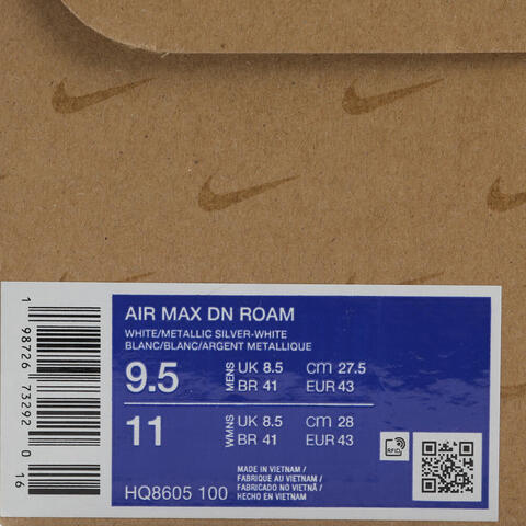 NIKE耐克2026男子AIR MAX DN ROAM休闲HQ8605-100