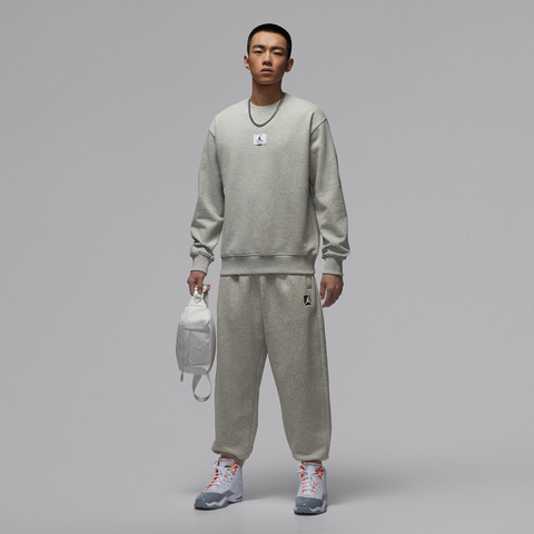 JordanJordan2026男子AS M J FLT FLC CREW针织无帽卫衣FV7260-050