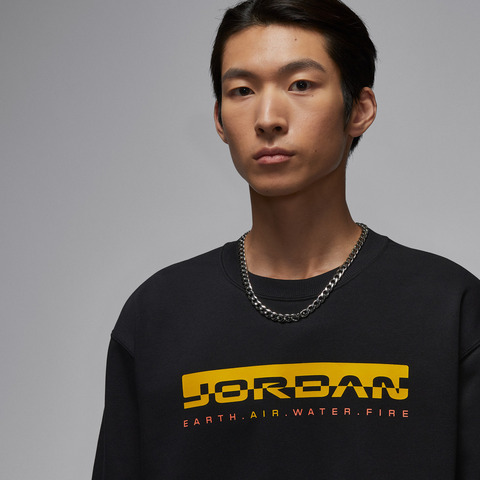 JordanJordan2026男子AS M J BRK HM FLC CREW LB针织无帽卫衣IQ2978-010