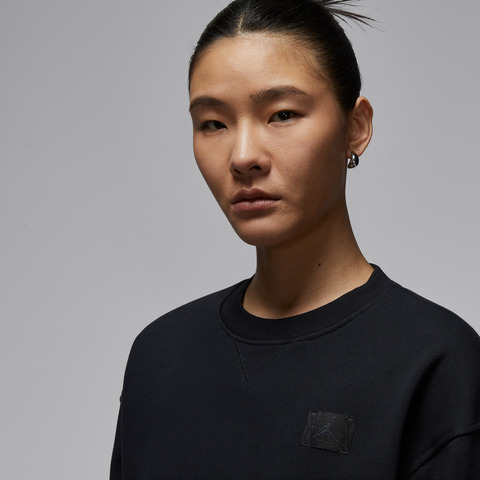 JordanJordan2026女子AS W J FLT FLC FT MOD CREW针织无帽卫衣IF1007-010