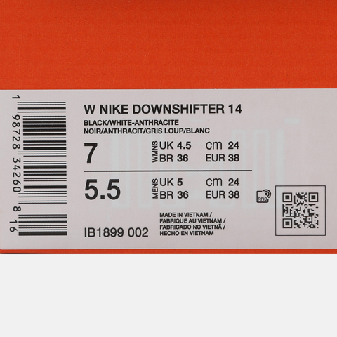 NIKE耐克2026女子W NIKE DOWNSHIFTER 14跑步IB1899-002