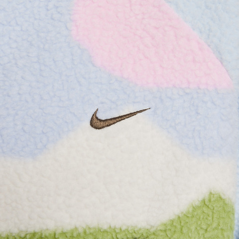 NIKE耐克2026女子AS W NSW AOP CNY JKT人造毛绒卫衣IQ3822-407