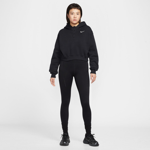 NIKE耐克2026女子AS W NSW PHNX FLC OS CRP HNLY针织连帽卫衣IF0259-010