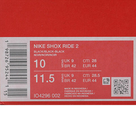 NIKE耐克2026男子NIKE SHOX RIDE 2休闲IO4296-002