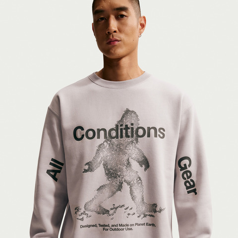 NIKE耐克2026男子AS U ACG TF TUFF FLC PO OC SSN针织无帽卫衣IF1491-009