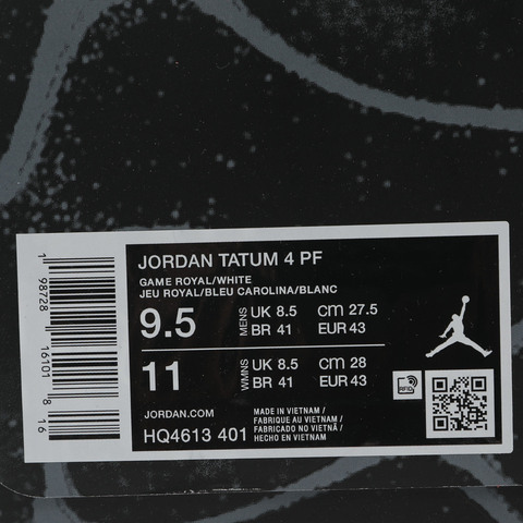 JordanJordan2026男子JORDAN TATUM 4 PF乔丹HQ4613-401