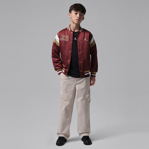 JordanJordan2026男大童短款棉服薄棉服JD2612040GS-001