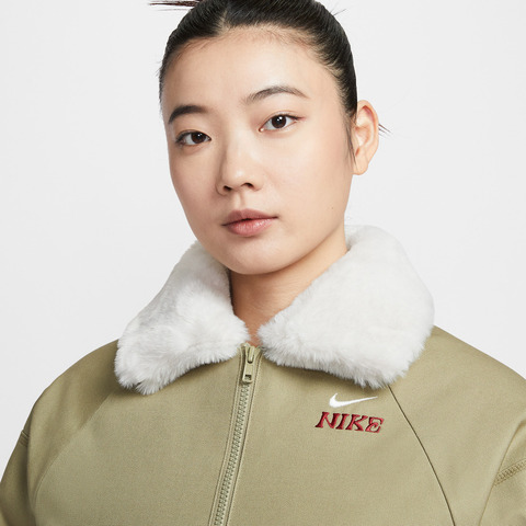 NIKE耐克2026女子AS W NSW FUR BMR JKT CNY人造毛绒外套IQ3823-276