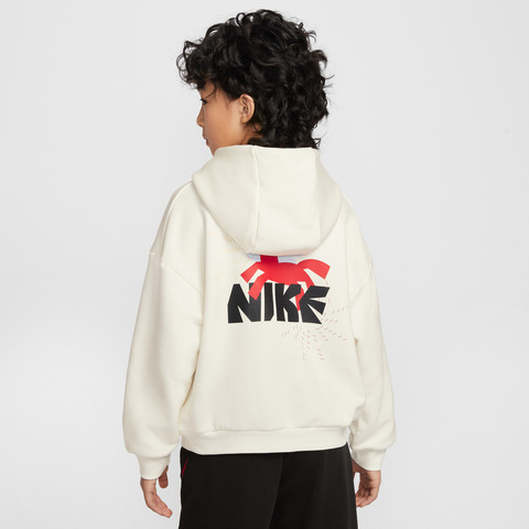 Nike KidsNike Kids2026大童K NSW CLUB FLC HD CNY针织连帽卫衣IQ3934-133