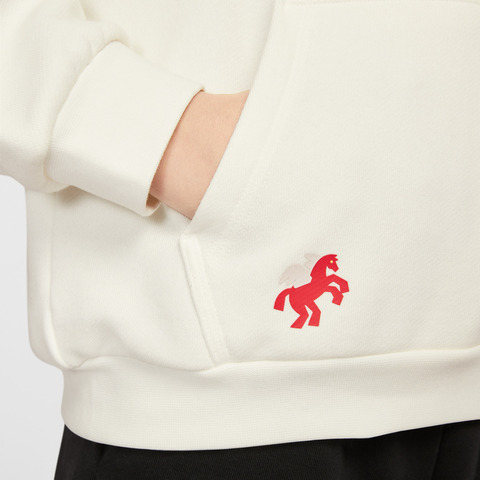 Nike KidsNike Kids2026大童K NSW CLUB FLC HD CNY针织连帽卫衣IQ3934-133