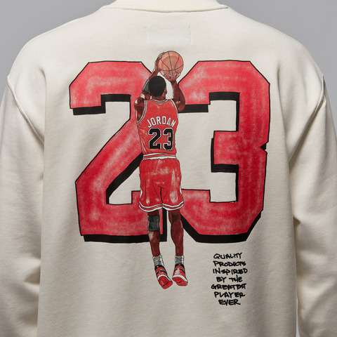 JordanJordan2026男子AS M J GFX FLC CREW GCEL针织无帽卫衣IR0111-133