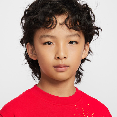 Nike KidsNike Kids2026大童K NSW CLUB FLC CREW CNY GCEL针织无帽卫衣IQ3931-657