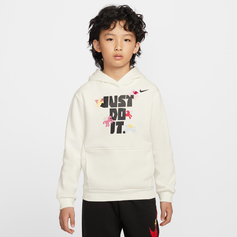 Nike KidsNike Kids2026大童K NSW CLUB FLC HD CNY针织连帽卫衣IQ3932-133