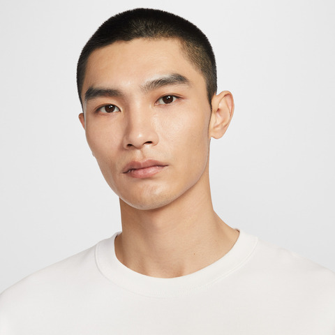 NIKE耐克2026男子AS M NK COURT FT CREW GCEL针织无帽卫衣IQ3972-100