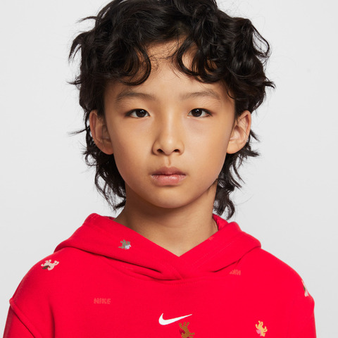 Nike KidsNike Kids2026大童K NSW CLUB FLC CNY针织连帽卫衣IR0097-657