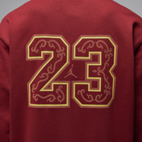 JordanJordan2026男子AS M J FLT FLC CREW CNY针织无帽卫衣IR0113-613