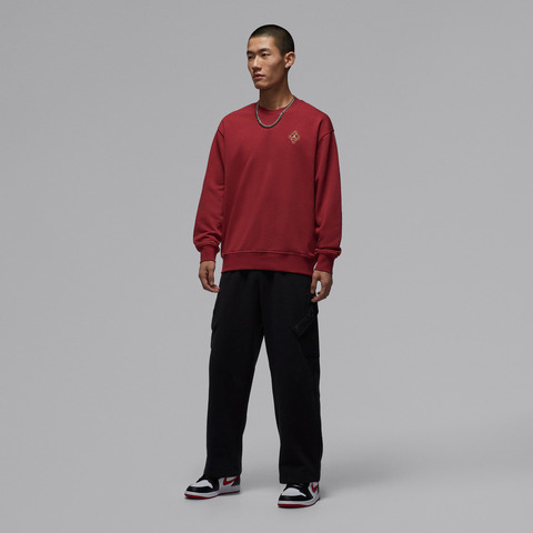 JordanJordan2026男子AS M J FLT FLC CREW CNY针织无帽卫衣IR0113-613