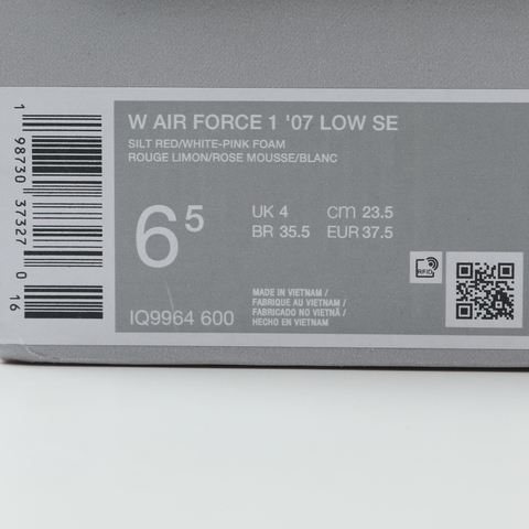 NIKE耐克2026女子W AIR FORCE 1 '07 LOW SE休闲IQ9964-600