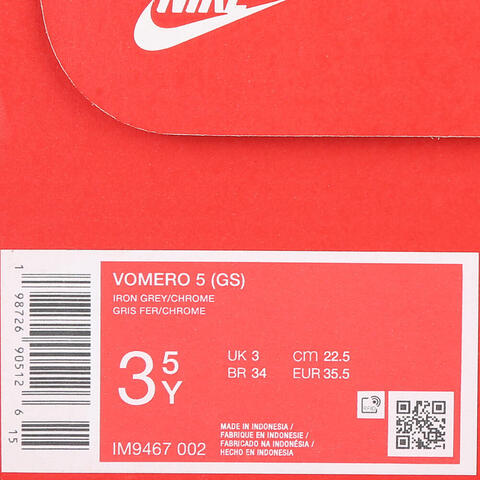 Nike KidsNike Kids2026大童VOMERO 5 (GS)儿童IM9467-002