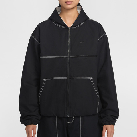 NIKE耐克2026女子AS W NSW STREET WORKWEAR JKT梭织连帽外套IF0337-010
