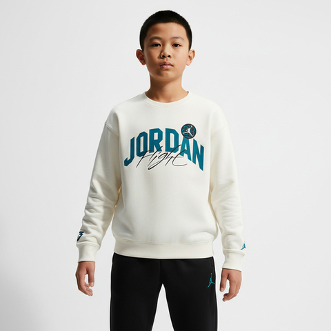 JordanJordan2026男大童套头无帽卫衣针织无帽卫衣JD2612047GS-001