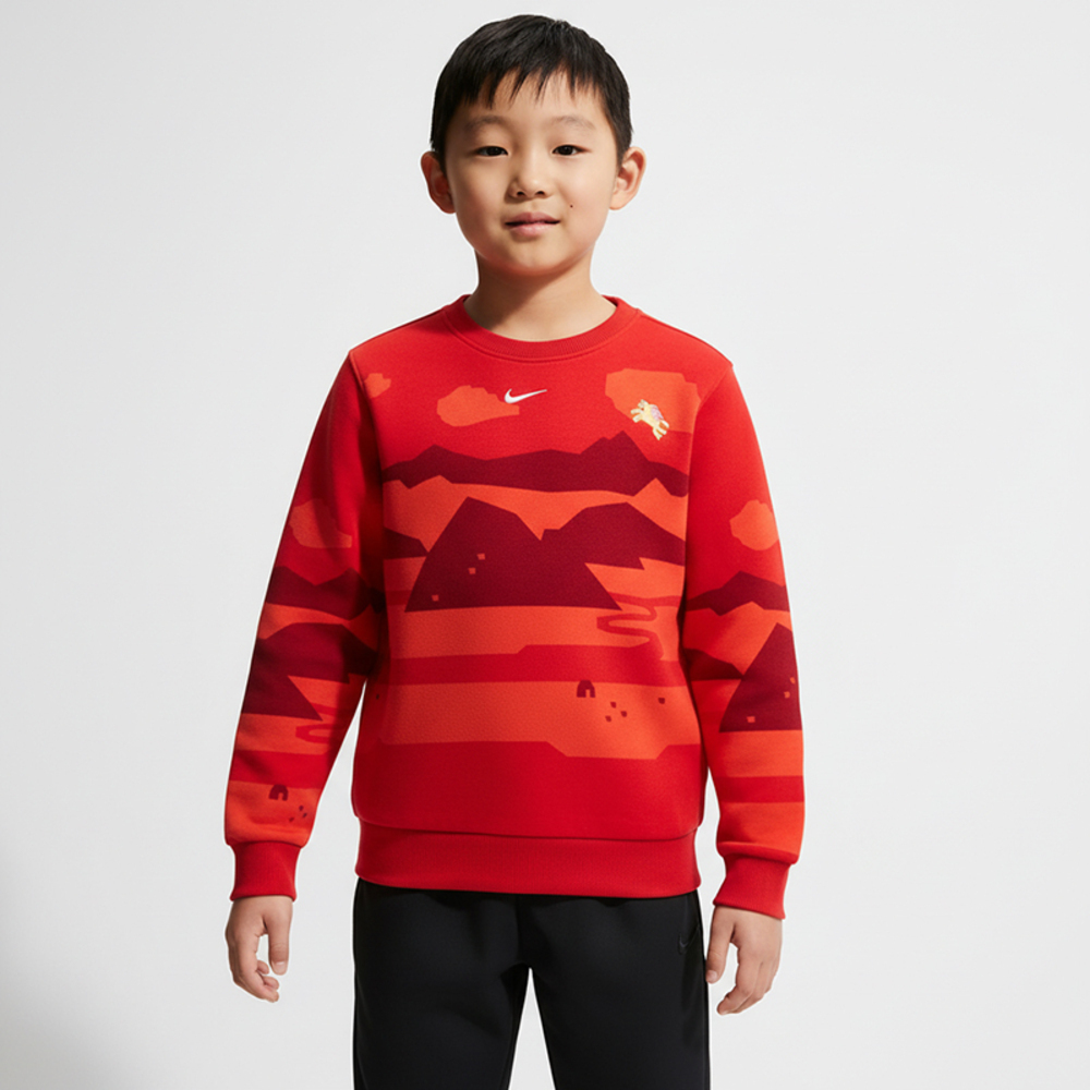 Nike KidsNike Kids2026小童套头无帽卫衣针织无帽卫衣NY2612143PS-001