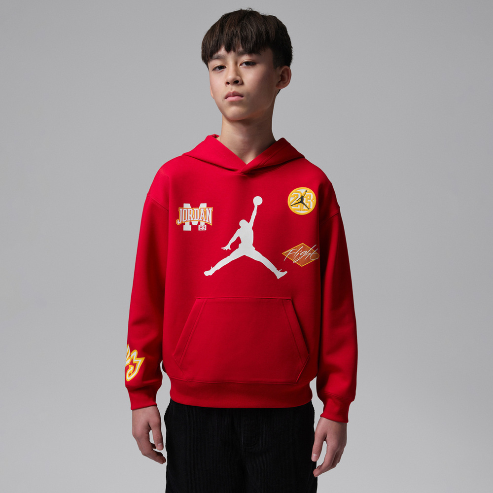 JordanJordan2026男大童套头连帽卫衣针织连帽卫衣JD2612049GS-002