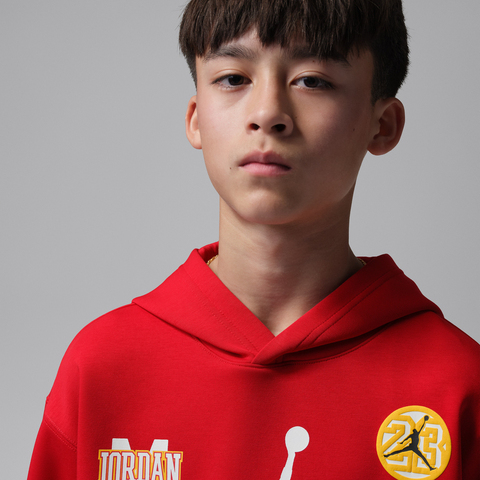 JordanJordan2026男大童套头连帽卫衣针织连帽卫衣JD2612049GS-002