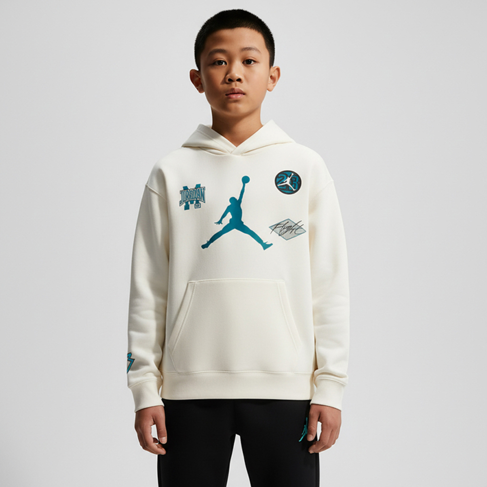 JordanJordan2026男大童套头连帽卫衣针织连帽卫衣JD2612049GS-001