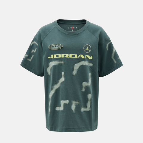 JordanJordan2026男大童短袖T恤针织无领短TJD2612168GS-002