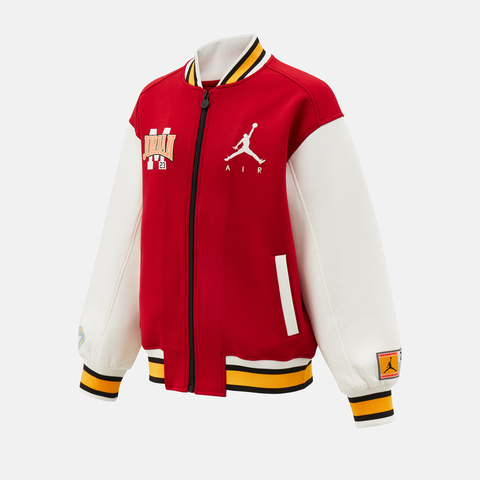 JordanJordan2026大童针织夹克针织无帽外套JD2612050GS-001