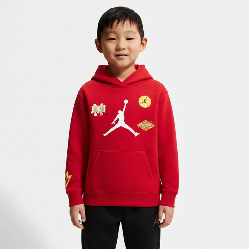 JordanJordan2026男小童套头连帽卫衣针织连帽卫衣JD2612049PS-002
