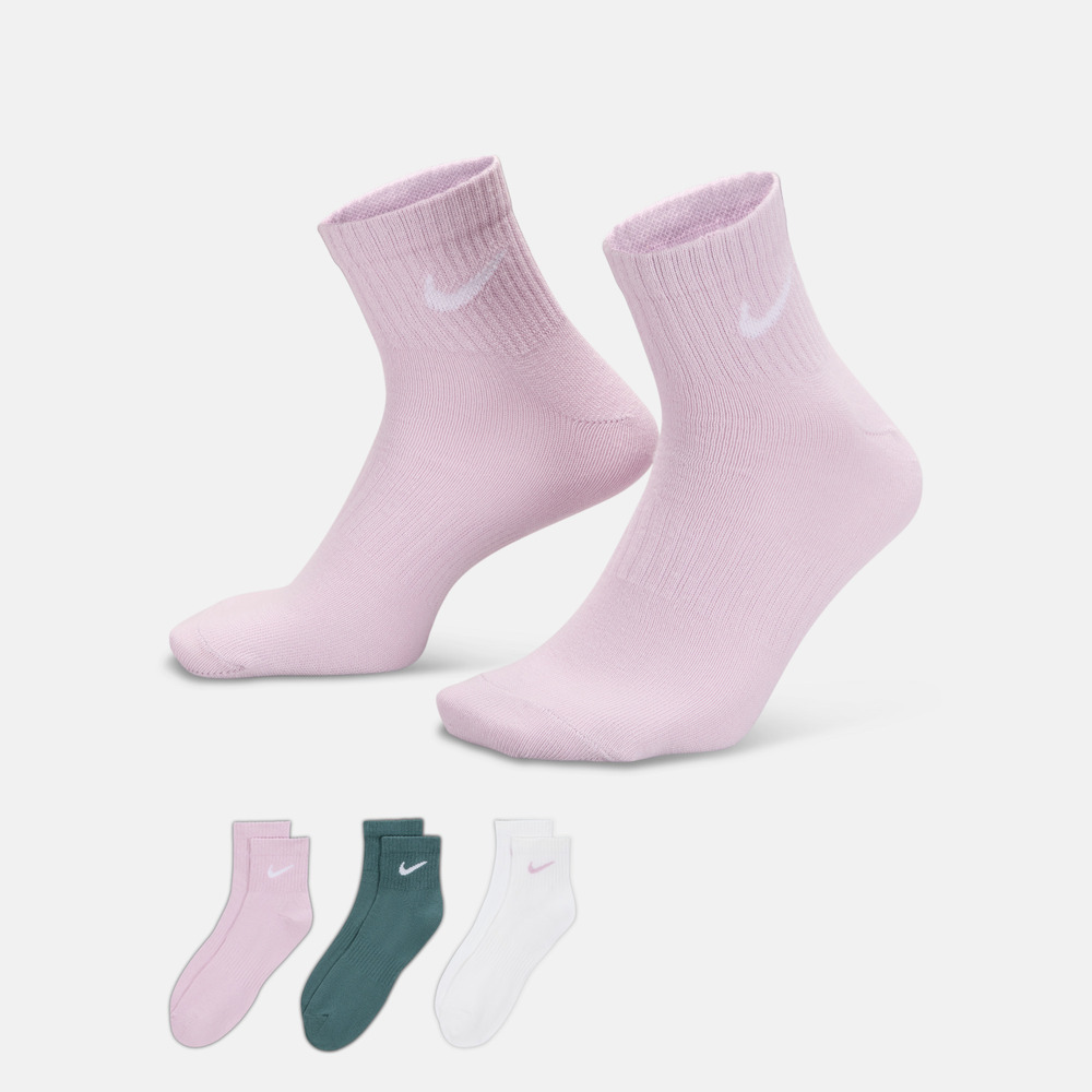 NIKE耐克2026中性U NK ED LTWT ANKLE 3P 132短袜优惠装SX7677-902