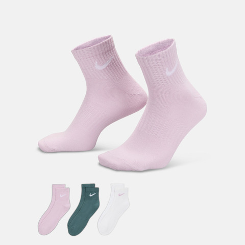 NIKE耐克2026中性U NK ED LTWT ANKLE 3P 132短袜优惠装SX7677-902