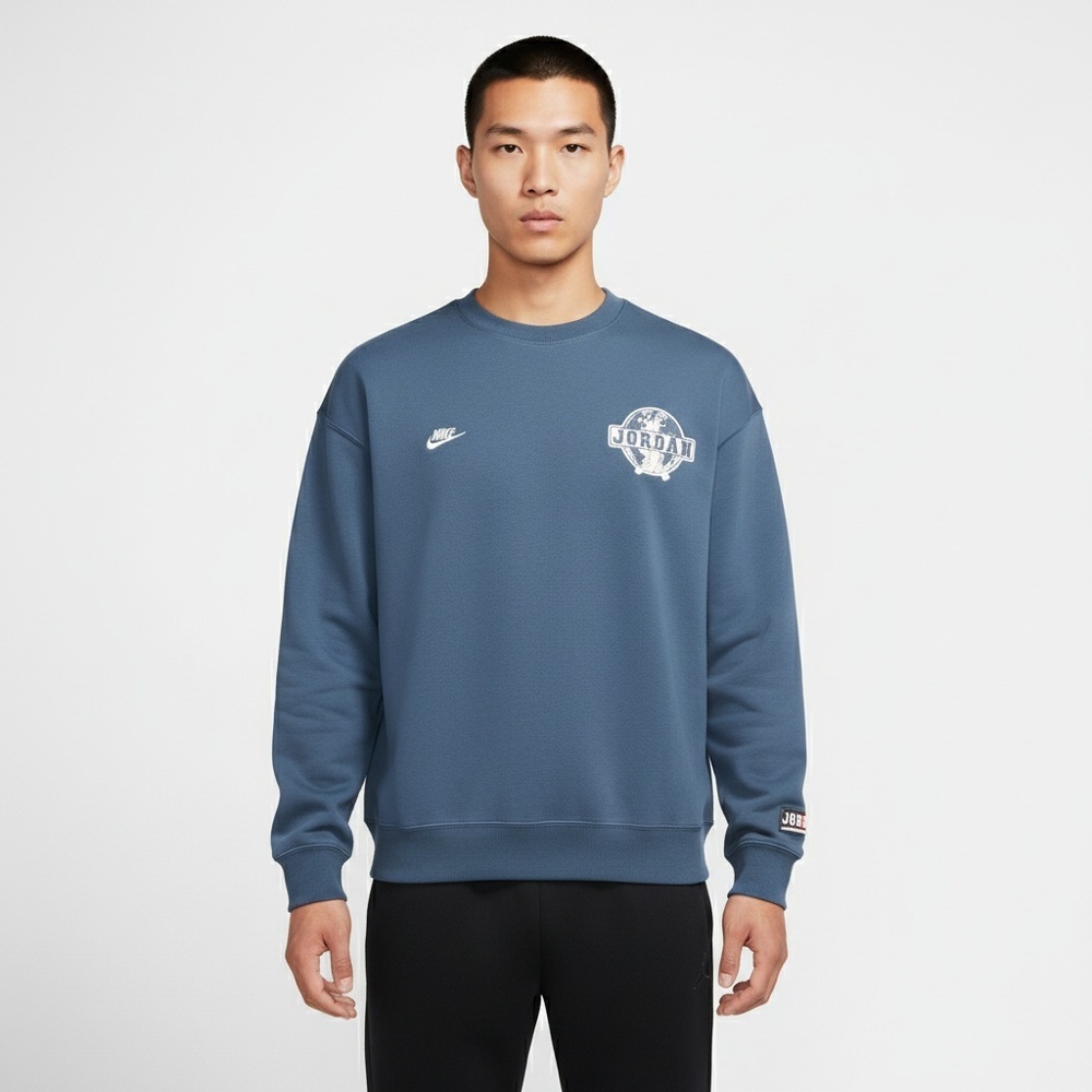 JordanJordan2026男子AS M J BRK VT CREW BB针织无帽卫衣IO9828-479