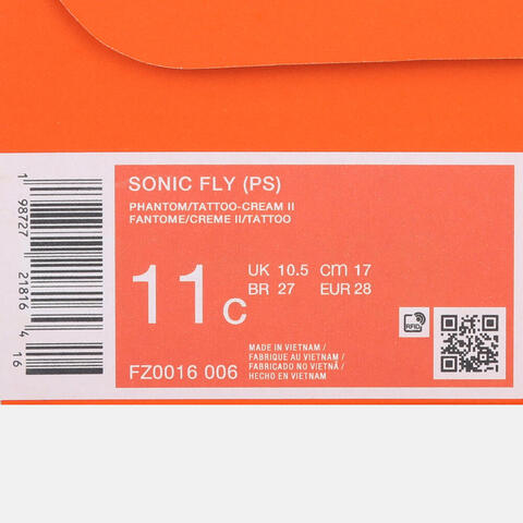 Nike KidsNike Kids2026小童SONIC FLY (PS)儿童FZ0016-006