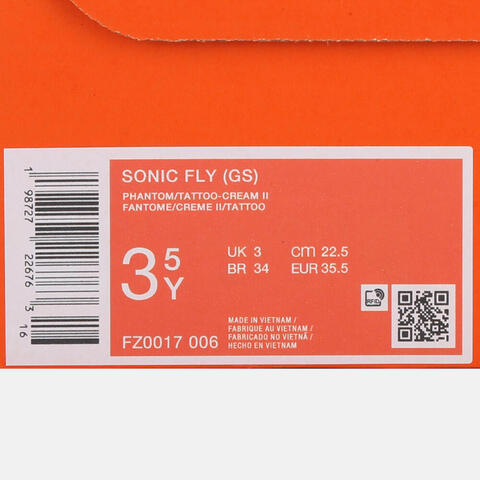 Nike KidsNike Kids2026大童SONIC FLY (GS)儿童FZ0017-006