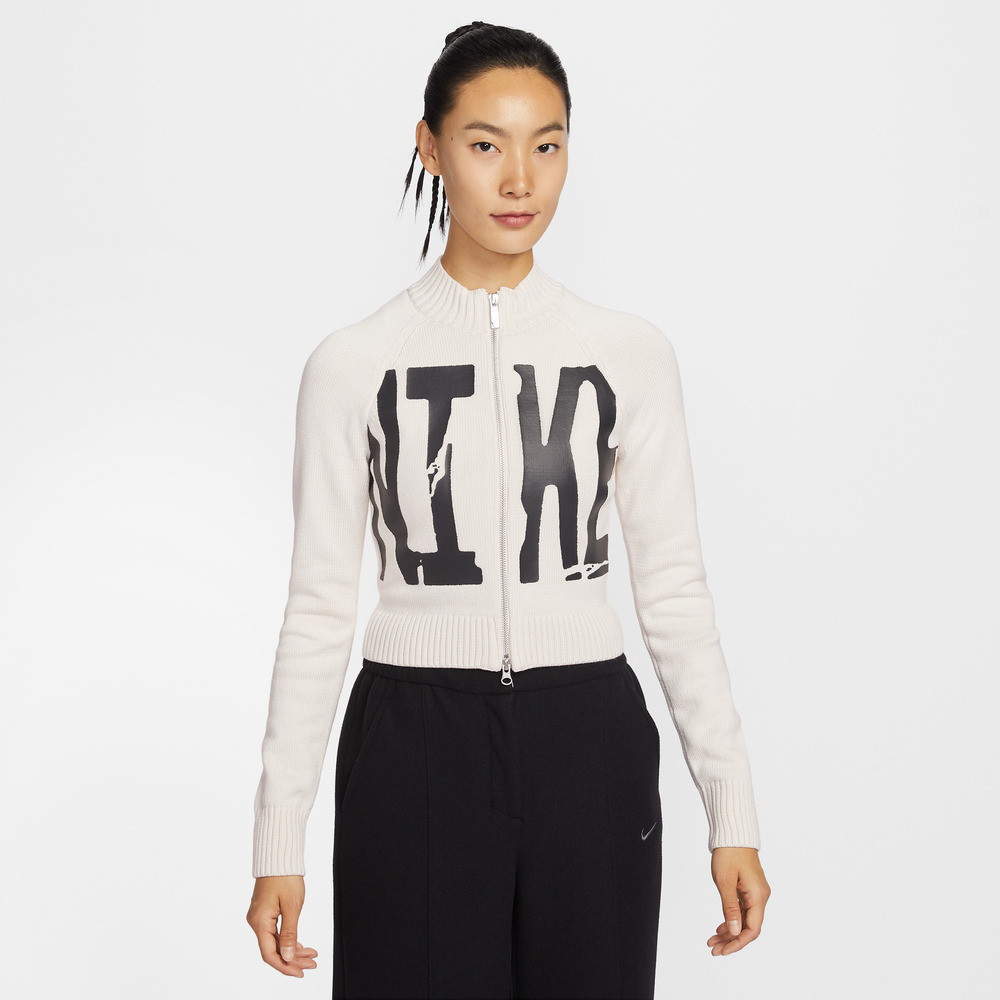 NIKE耐克2026女子AS W NSW STREET GRAPHIC FZ SWE针织无帽外套IF4414-104