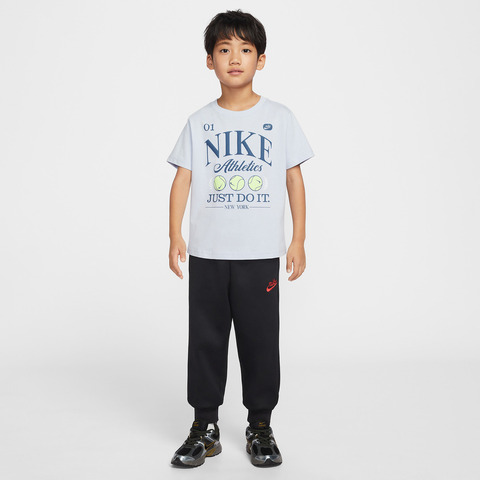 Nike KidsNike Kids2026小童短袖T恤针织无领短TNY2612022PS-002