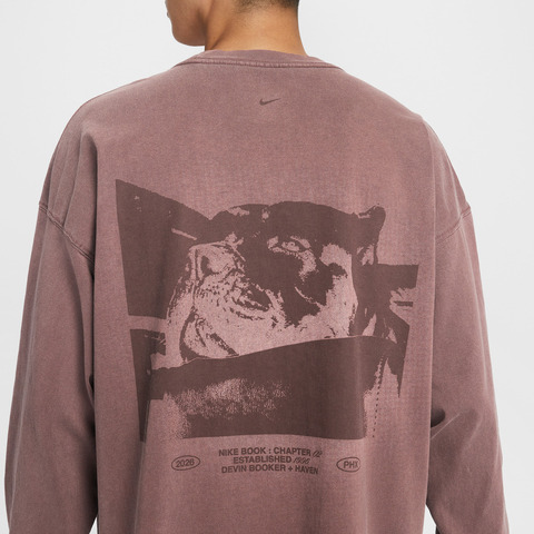 NIKE耐克2026男子AS DB M NK TEE OS LS BOOKER针织无领长TIH5086-502