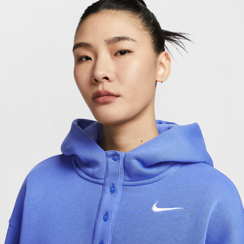 NIKE耐克2026女子AS W NSW PHNX FLC OS CRP HNLY针织连帽卫衣IF0259-460